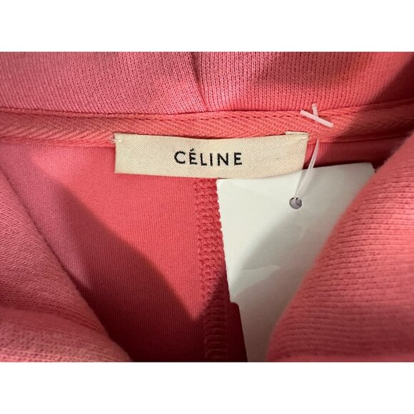 Celine Phoebe Philo Oversized FW18 Neoprene Hoodie sz M - Picture 2 of 7
